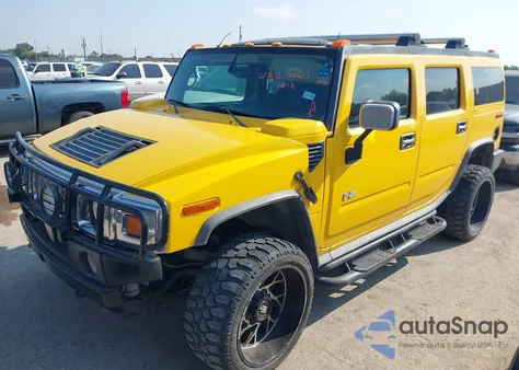 2003 Hummer H2 from USA, damaged, VIN 5GRGN23U23H138394